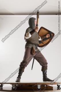 Fighting medieval warrior Sigvid